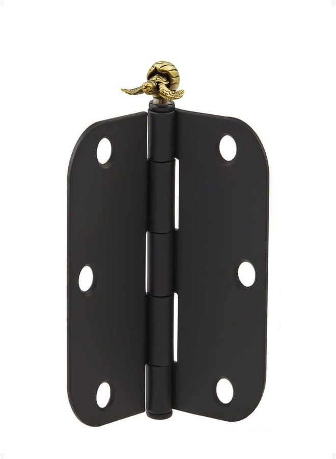Wallertree Brass Turtle Hinge Heads Decorative Topper Set of 3 - Magnetic Hinge Head Home Decoration - Door Hinge Decorative Topper - Image 4